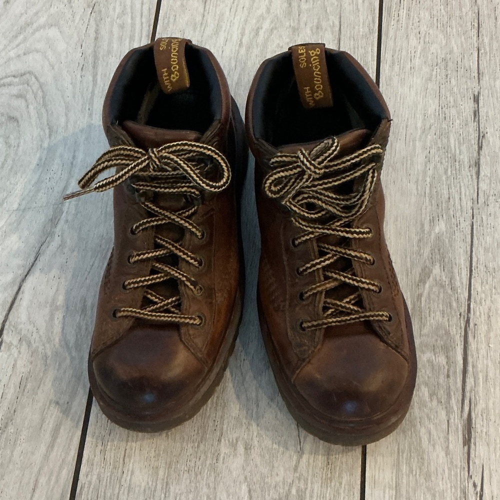 Dr. Martens Brown Leather Boots